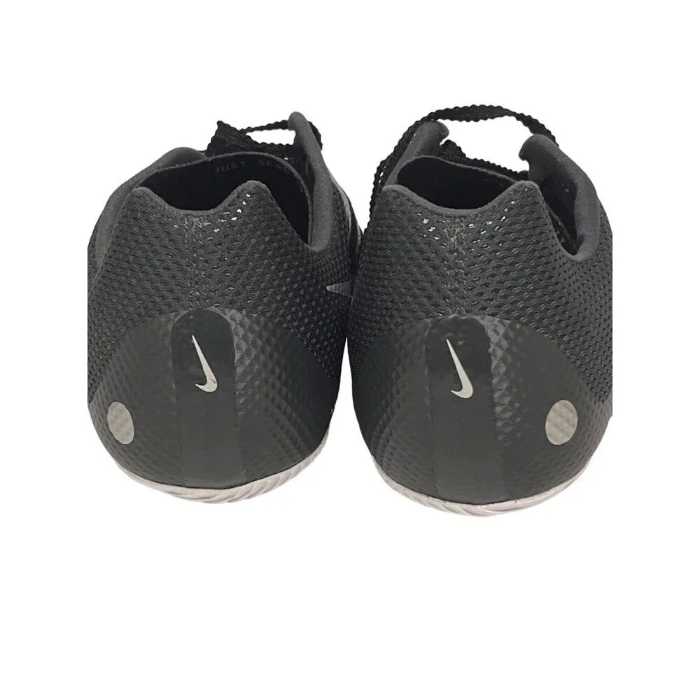 NEW! Nike Men's Zoom Rival Sprint Black Silver Track & Field Spikes Size 11.5 - Picture 4 of 7